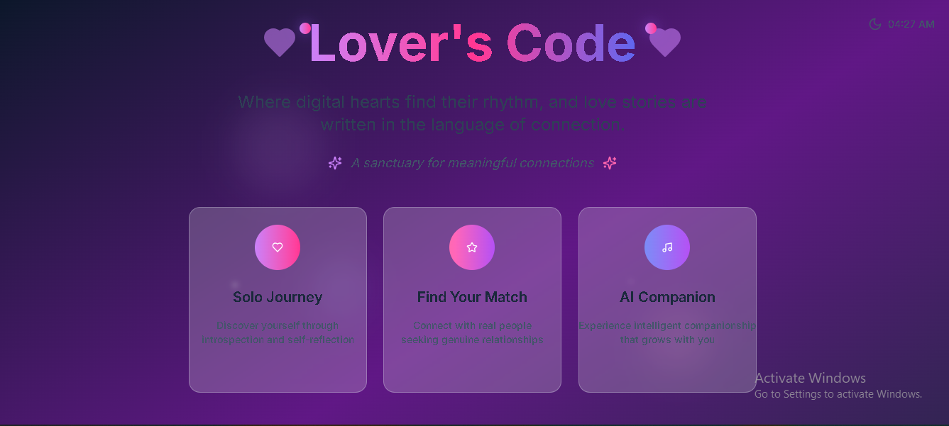 Lover's Code
